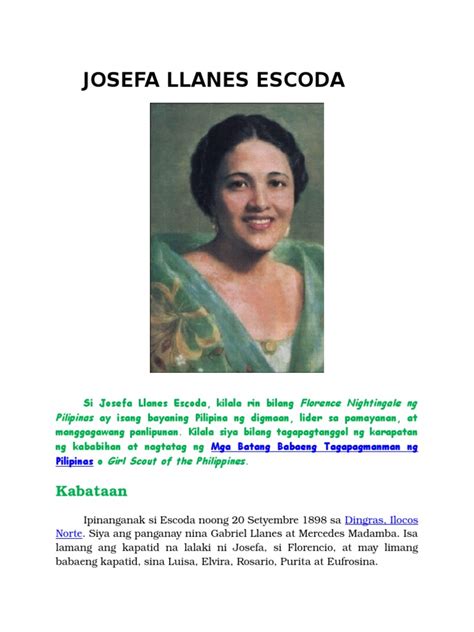 josefa llanes escoda quotes|Talambuhay ni Josefa Llanes Escoda .